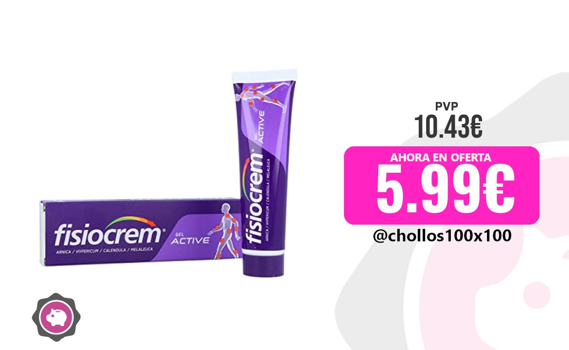 Fisiocrem Gel Fisiocrem Gel Active 60Ml Preparación Músculos