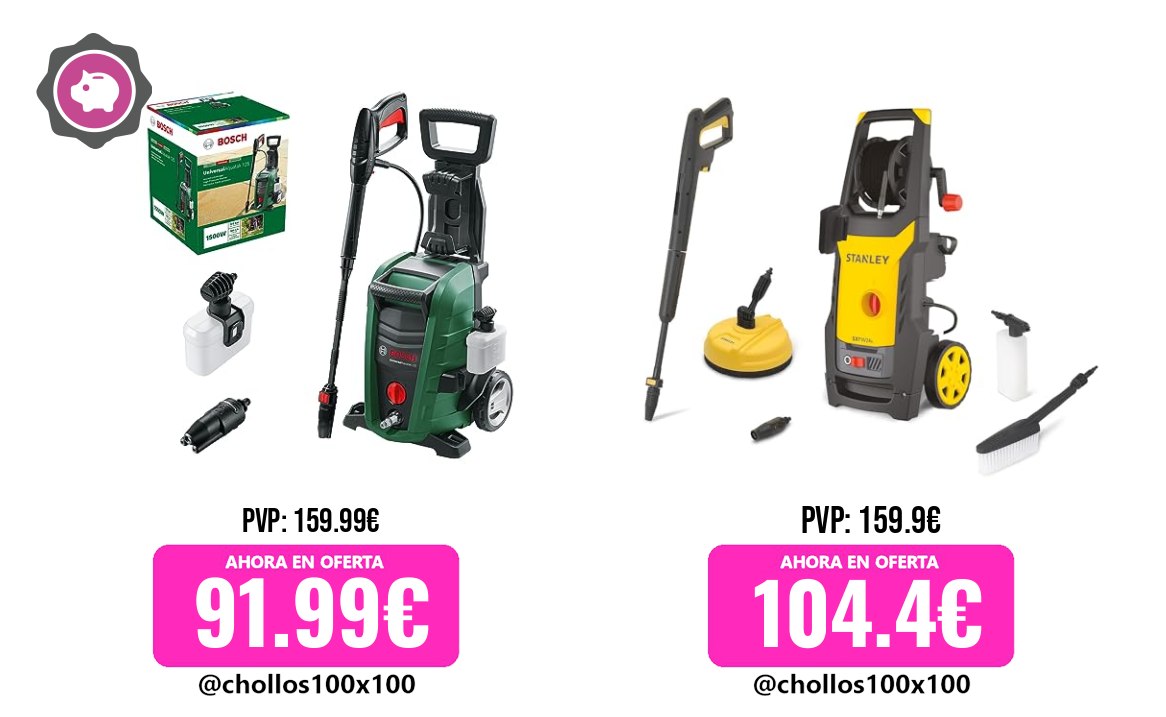Hidrolimoiadoras Bosch Home And Garden Limpiadora De Alta Presión, Limpiador De A