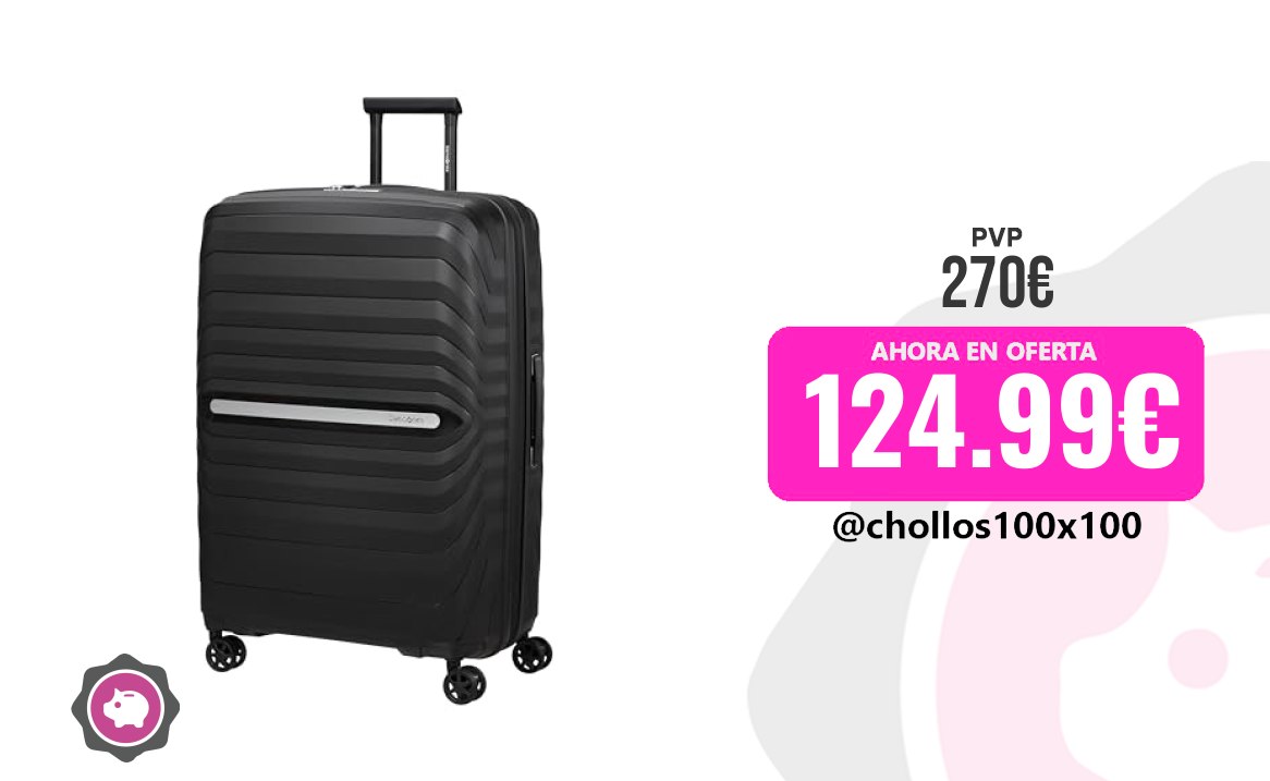 Maleta Expandible Samsonite Neo Flux - Spinner L, Maleta Expandible