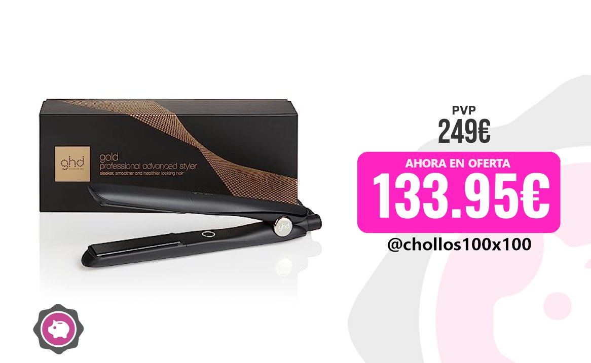 Plancha Profesional Para El Cuidado Personal Ghd Gold - Plancha De P