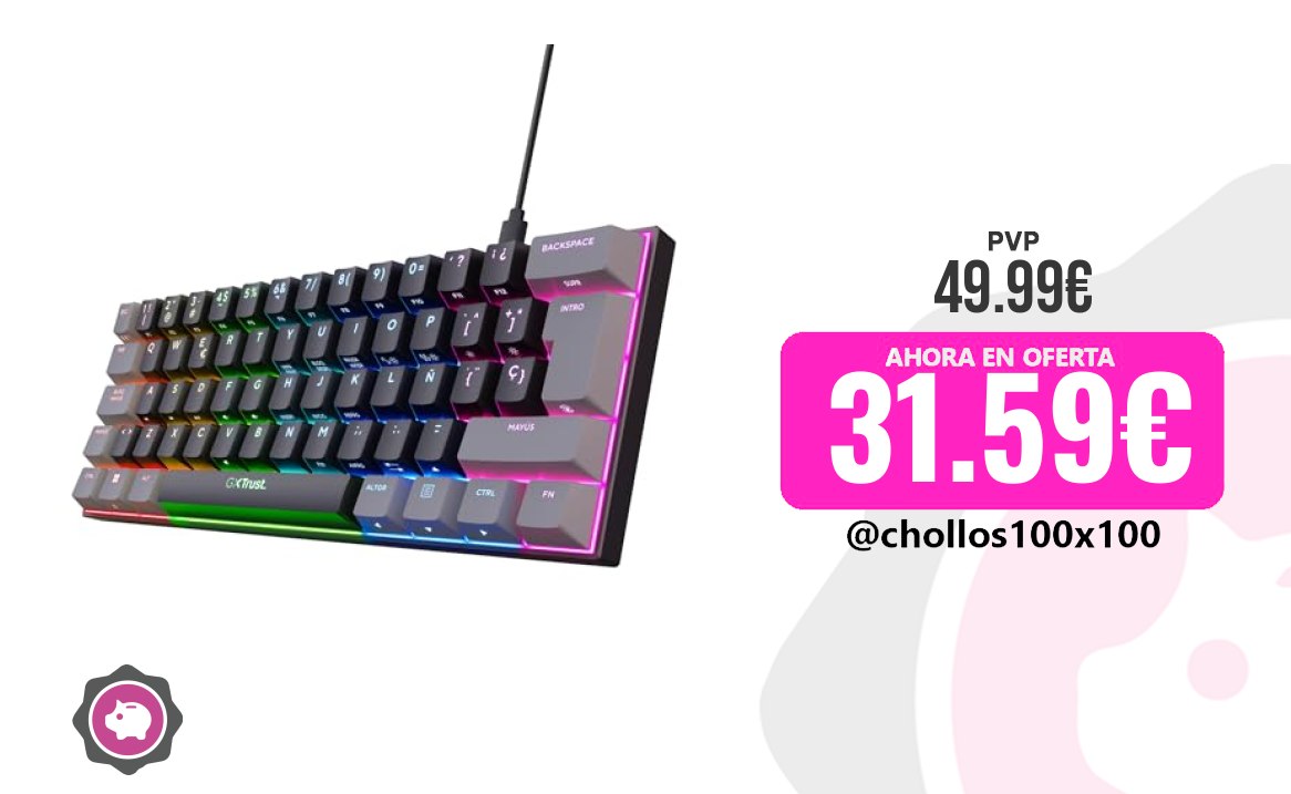 Teclado Mecánico Personal Gxtrust 867 Acira Teclado Mecánico 60%