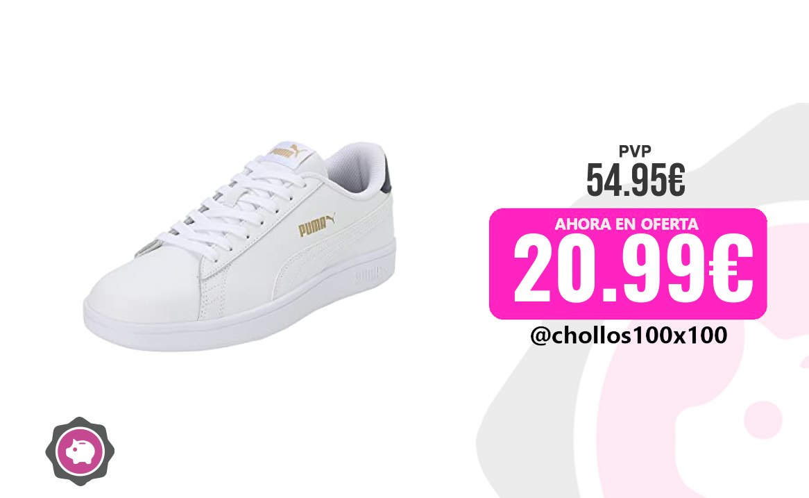 Puma Smash Puma Smash V2 L, Zapatillas De Deporte Unisex Adulto, Puma