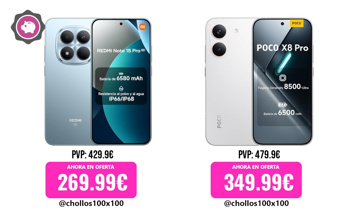 Smartphones Xiaomi Redmi Note 15 Pro 5G - Smartphone De 8+512Gb, Pantalla De 6,83"