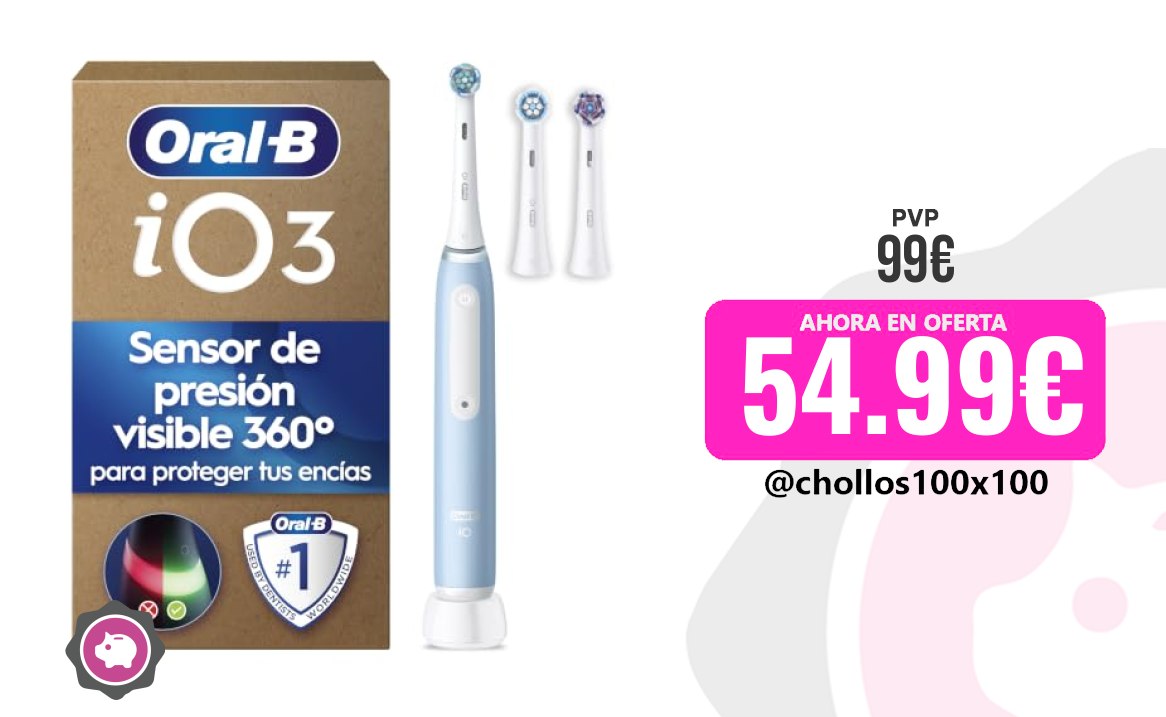 Cepillo Eléctrico Para El Cuidado Personal Oral-B Io 3 Cepillo De D