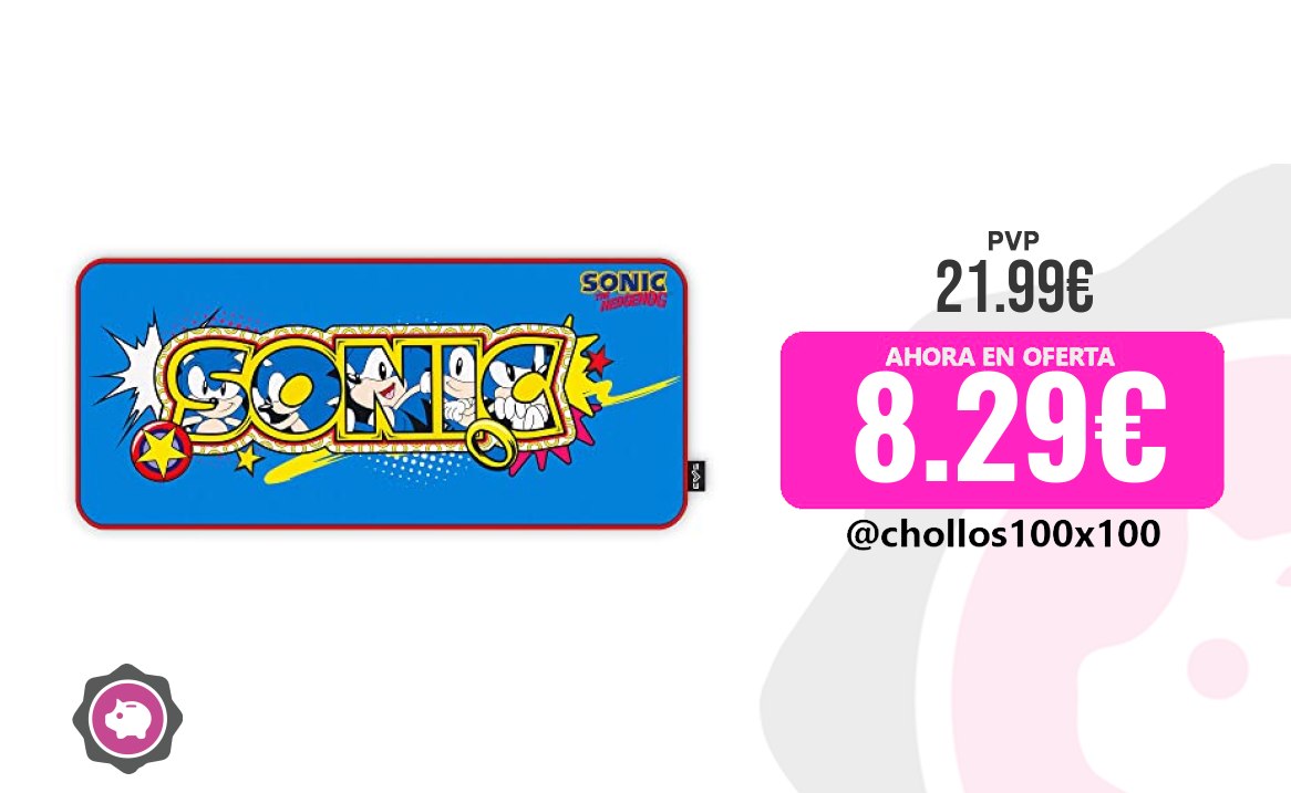 Alfombrilla Gaming Energy Sistem Gaming Mouse Pad Esg Sonic Clas