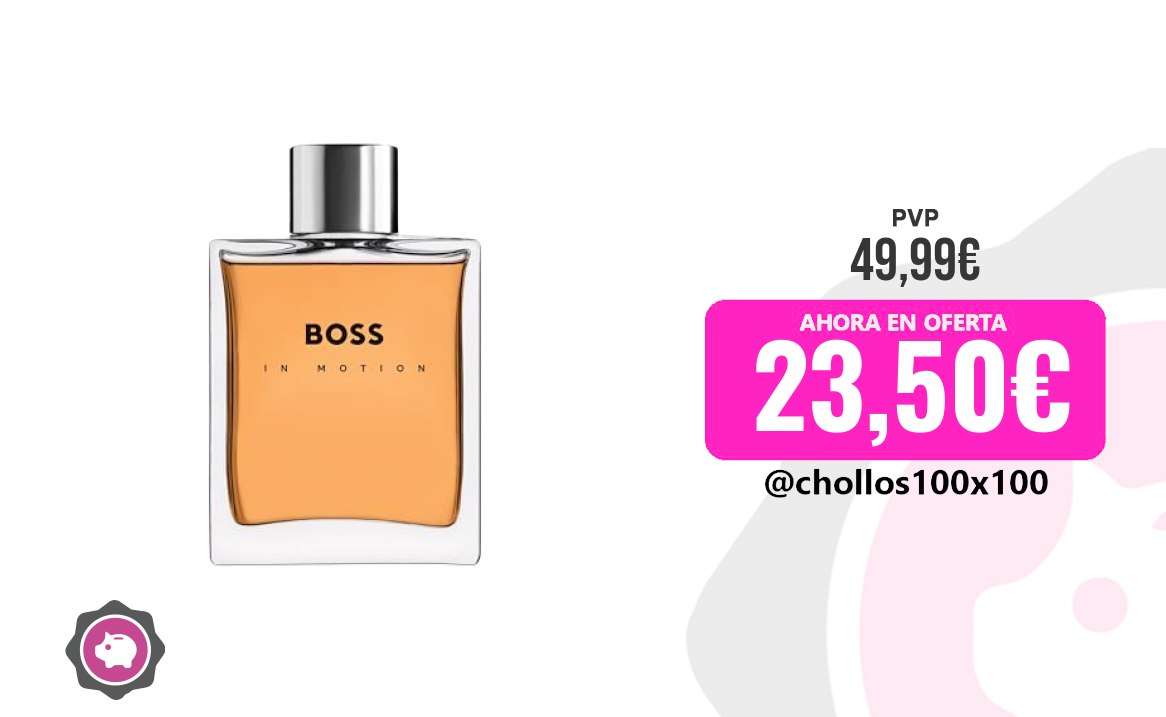 CUPONAZO de lujo BOSS In Motion Eau de Toilette para hombre Fragancia mascul