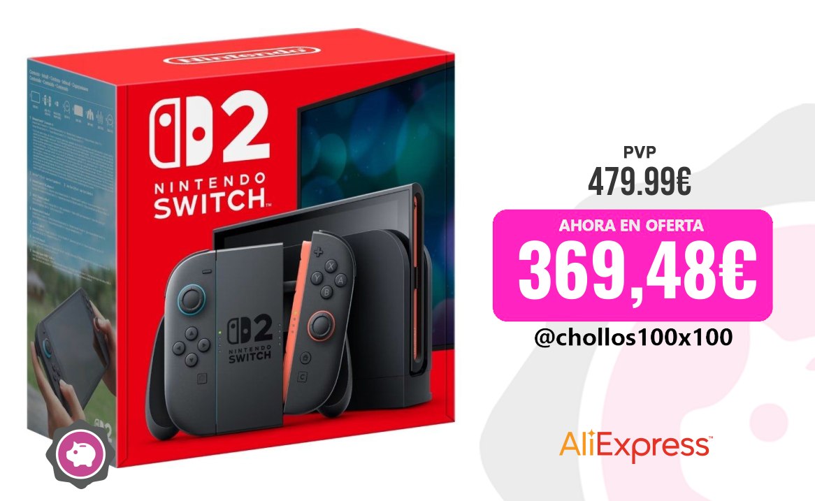 Nintendo Switch Nintendo Switch 2 Consola Next-Gen Con Pantalla 7.9" 120Hz