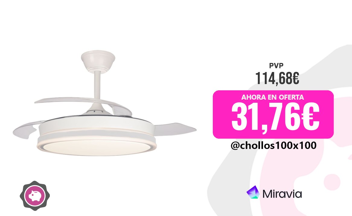 Ventilador Pitijopo Akunadecor