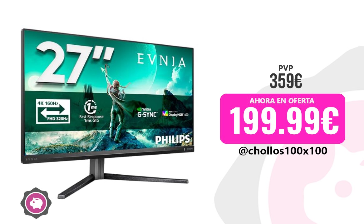 Monitor Philips Personal Philips Evnia 27M2N3800A - Monitor Para Ju