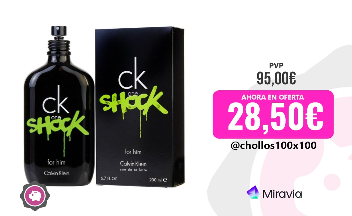 Ck Oneshock Calvin Klein - Ck One Shock For Him Eau De Toilette 200 Ml. - Col