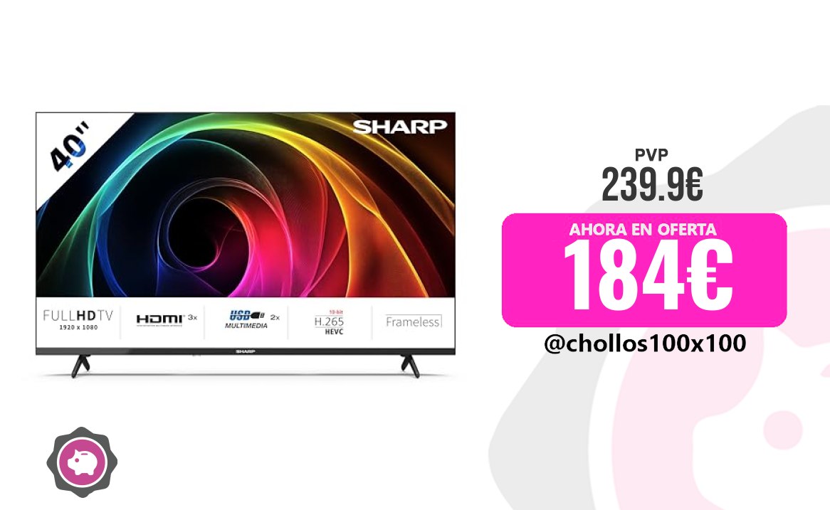 Sharp 40Ha1305E En El Hogar Sharp 40Ha1305E - Non-Smart 40" F