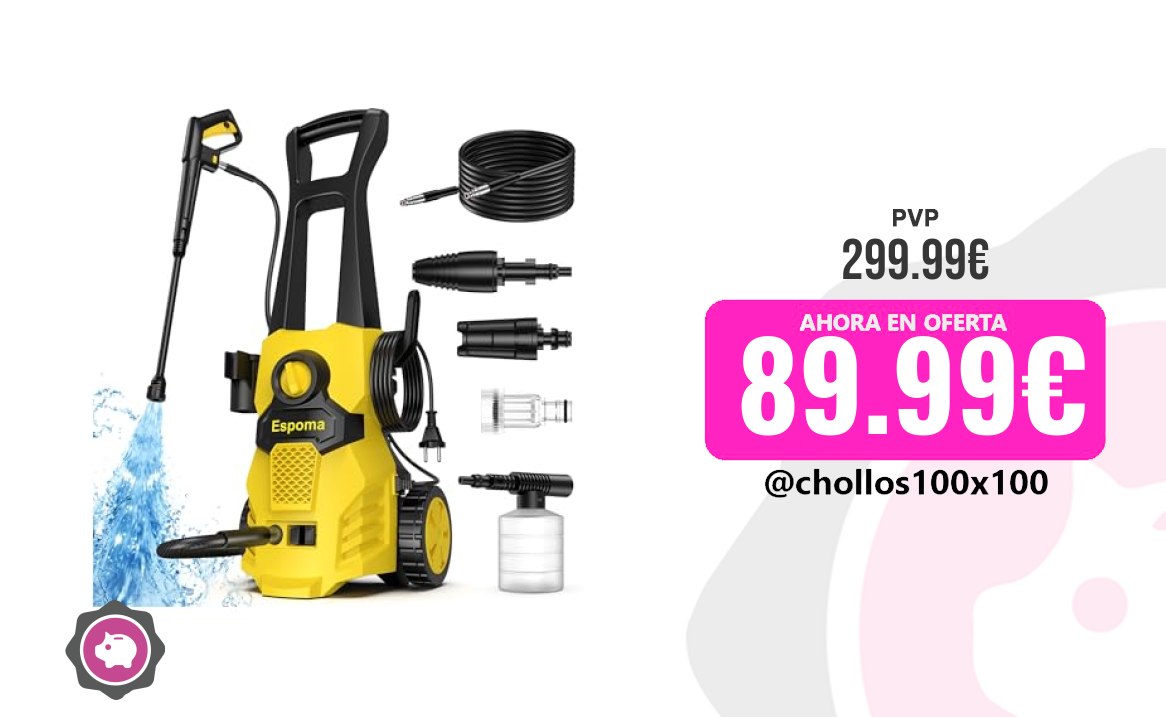 Hidrolimpiadora Alta Y Jardín 𝟕𝟎% Hidrolimpiadora De Alta Pres