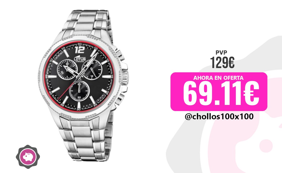 Reloj Lotus Lotus Reloj Hombre Analógico De Acero Inoxidable 31