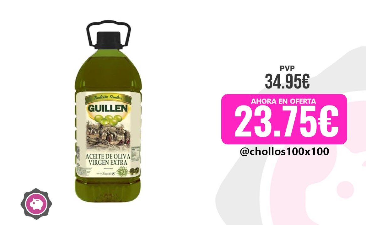 Guillén Aceite Guillén - Aceite De Oliva Virgen Extra - Garrafa