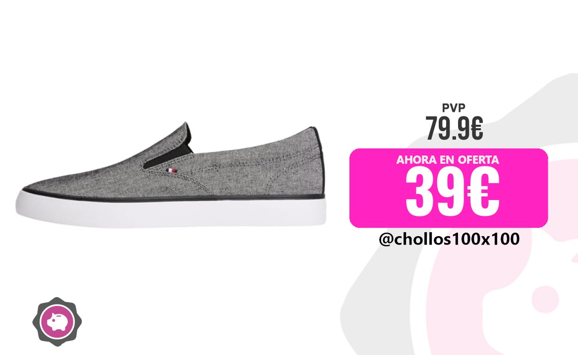Tommy Hilfiger Tommy Hilfiger Harlem Core Ii Slip On Chambray Fm0Fm05
