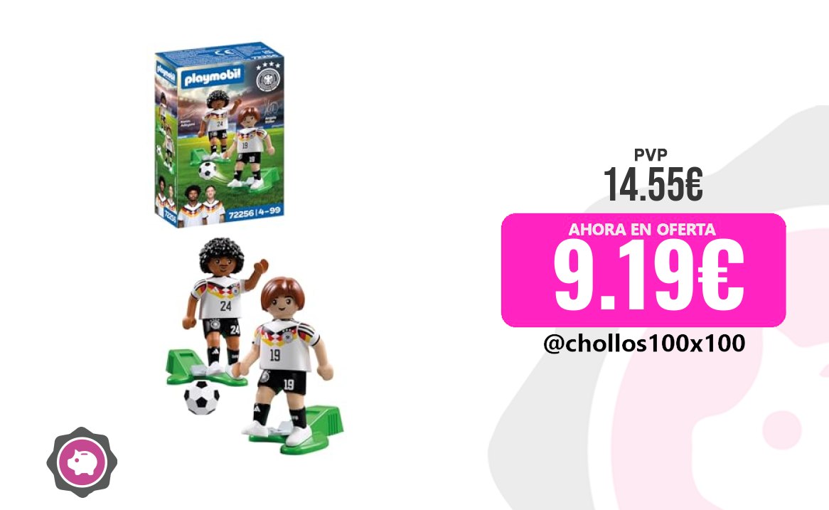 Playmobil Dfb Playmobil Dfb Set De Jugadores Adeyemi Y Stiller