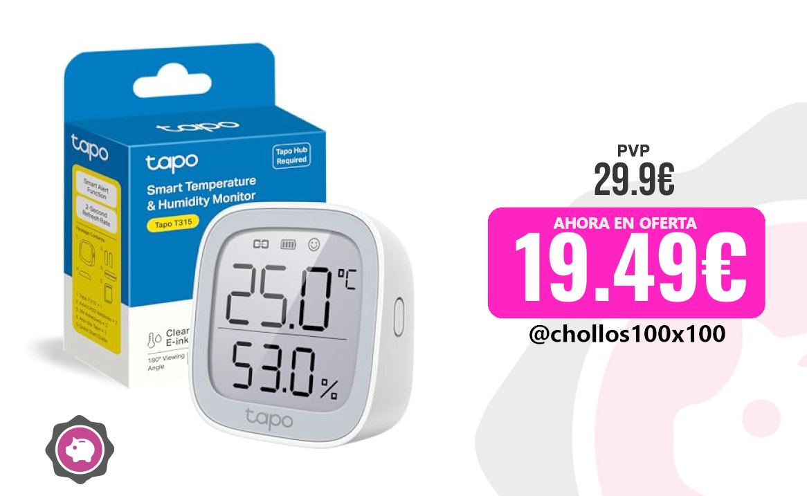 Tapo T315 Personal Tapo T315 – Monitor De Temperatura Y Humedad