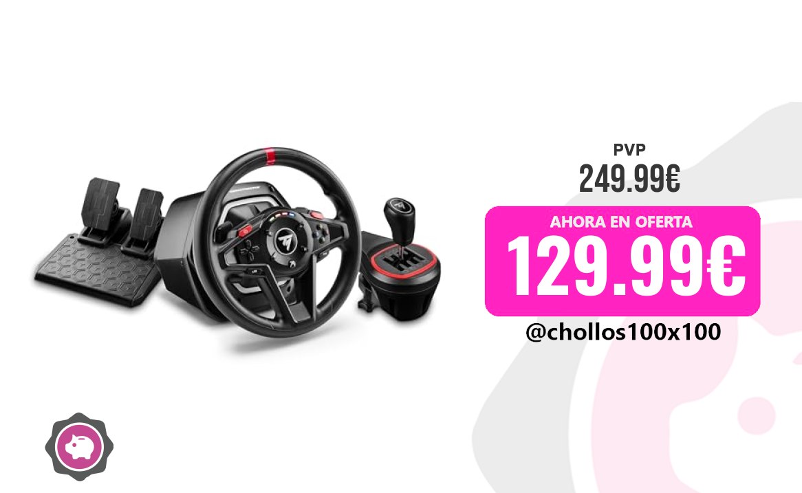 Thrustmaster T128 Thrustmaster T128 Shifter Pack - Kit De Volante