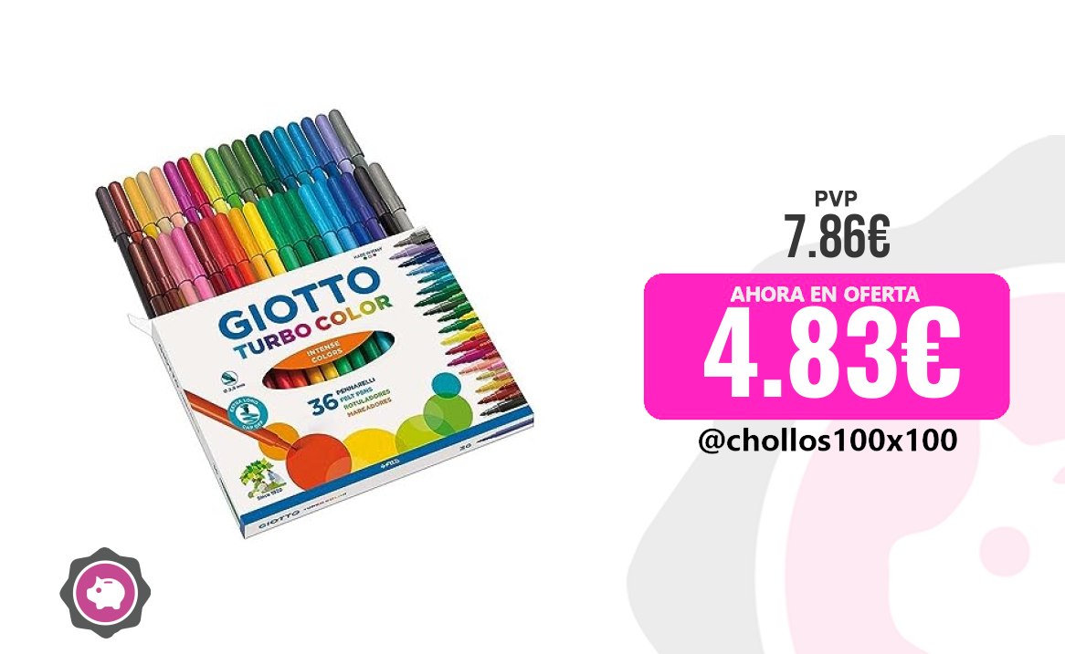 Giotto Turbocolor De Oficina Giotto Turbocolor, Rotuladores, Punta F