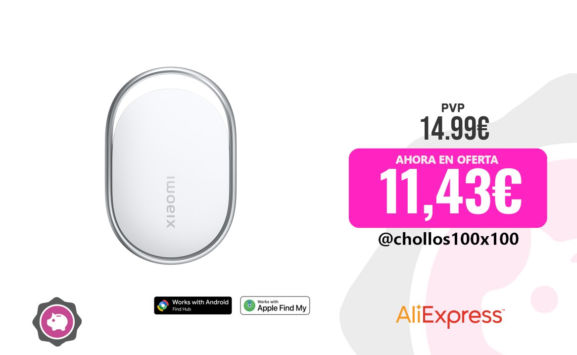 Xiaomi Tag Oficial Xiaomi Tag, Compatible Con Apple Find My Y Google And