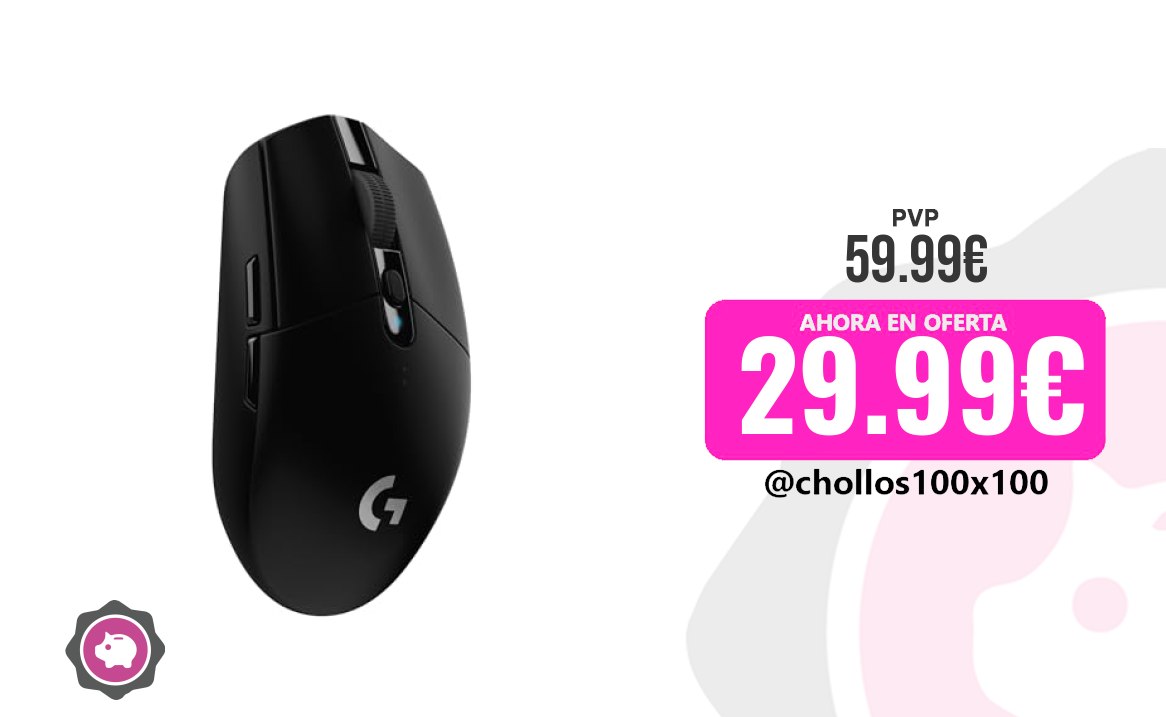 Ratón Inalámbrico Personal Logitech G G305 Lightspeed Ratón Gami
