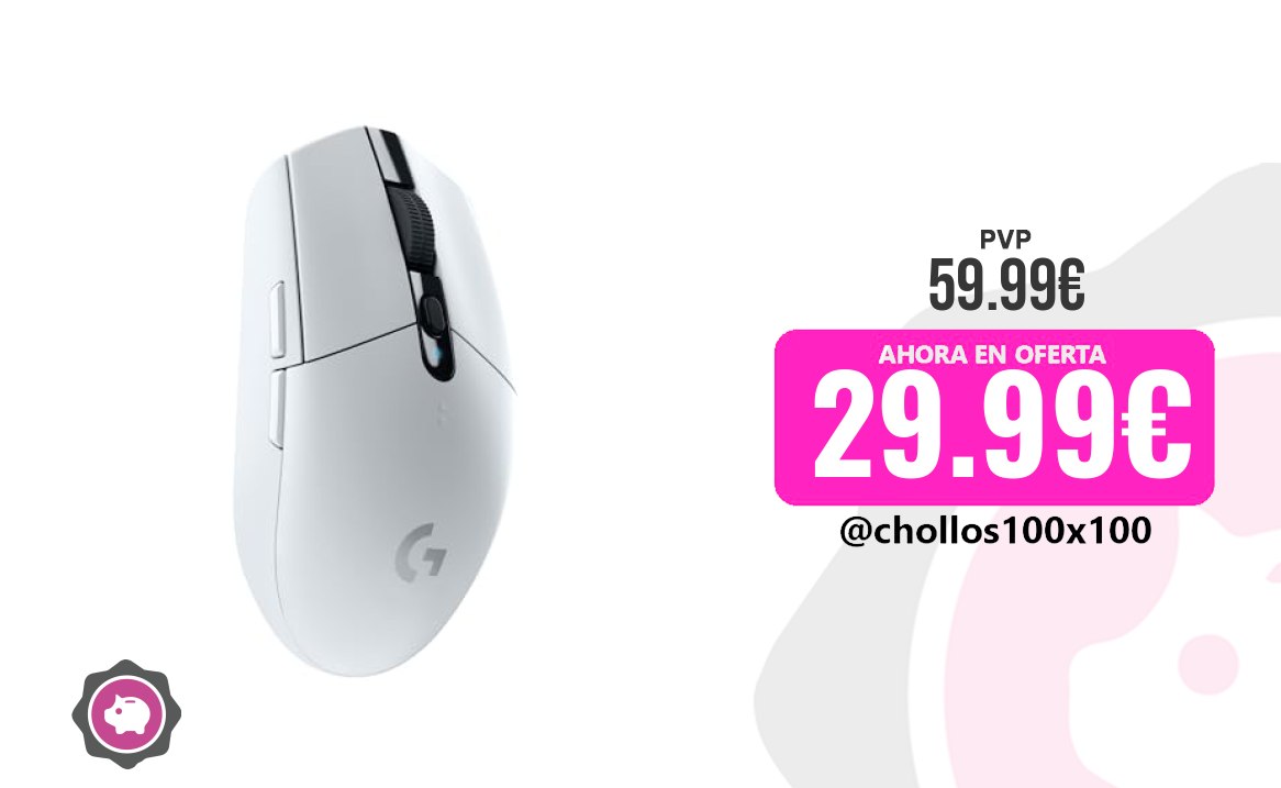 Ratón Inalámbrico Personal Logitech G G305 Lightspeed Ratón Gami