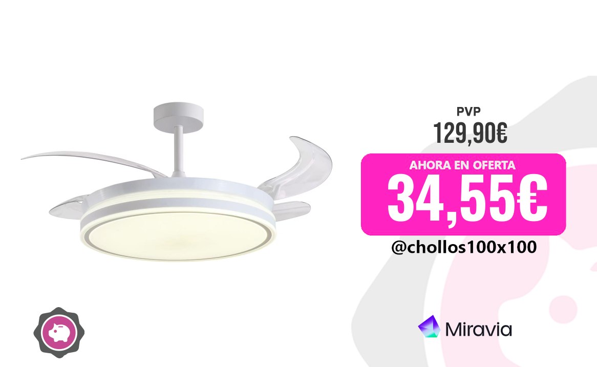 Ventilador Atenas Bel Air Home - Ventilador De Techo Atenas Con Motor Dc Sile