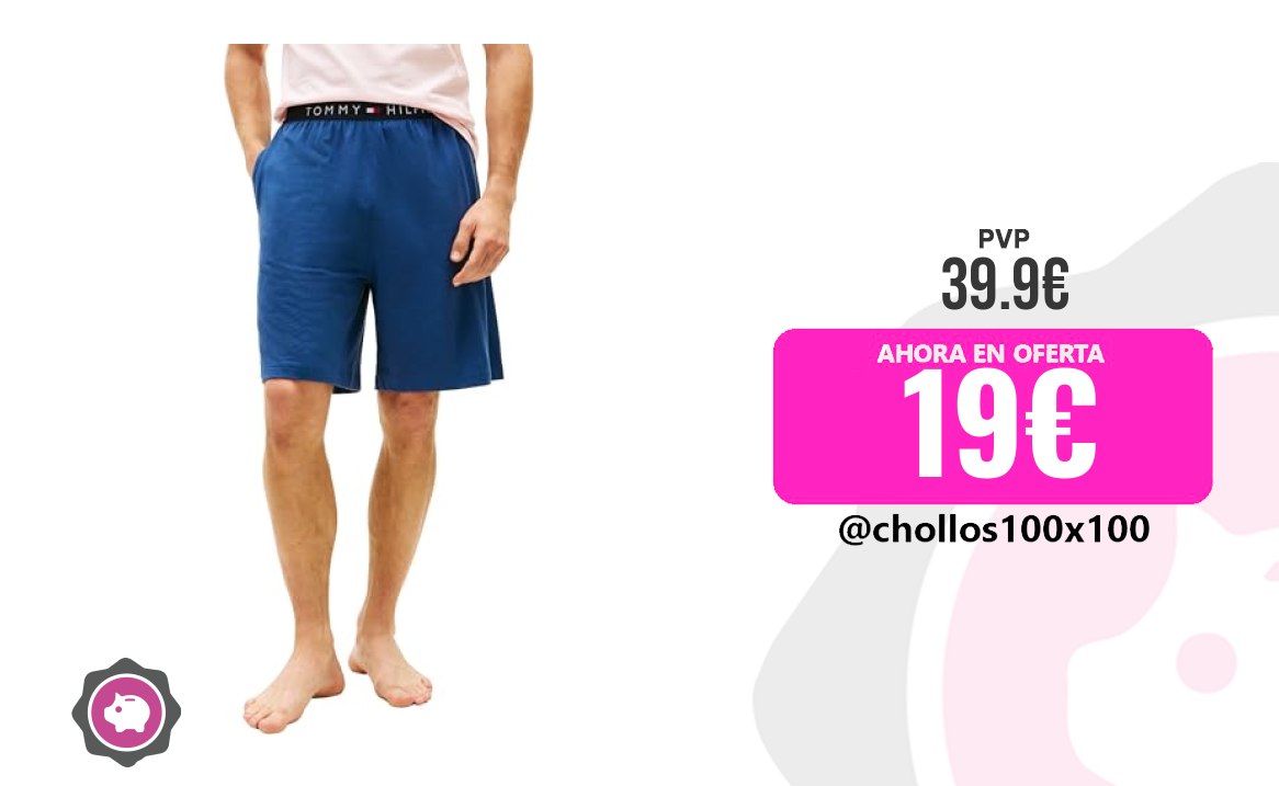 Pantalón Corto Tommy Hilfiger Um0Um03817 - Pantalón Corto De Jersey Pa