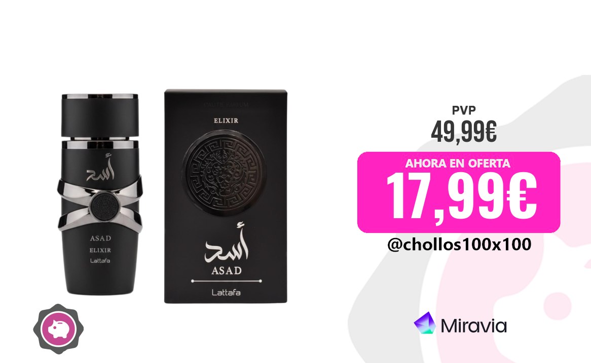 Asad Elixir Lattafa Asad Elixir Perfume Eau De Parfum Para Hombre 100Ml Spray