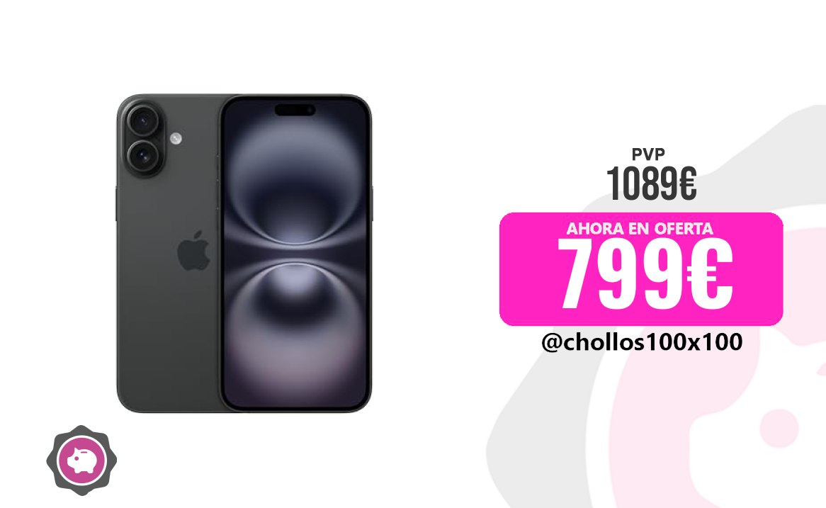 iPhone Plus Apple iPhone 16 Plus De 256 GB: Smartphone 5G Con Co