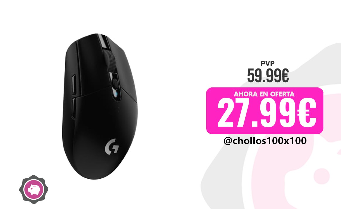 Ratón Gaming Personal Logitech G G305 Lightspeed Ratón Gaming Ina