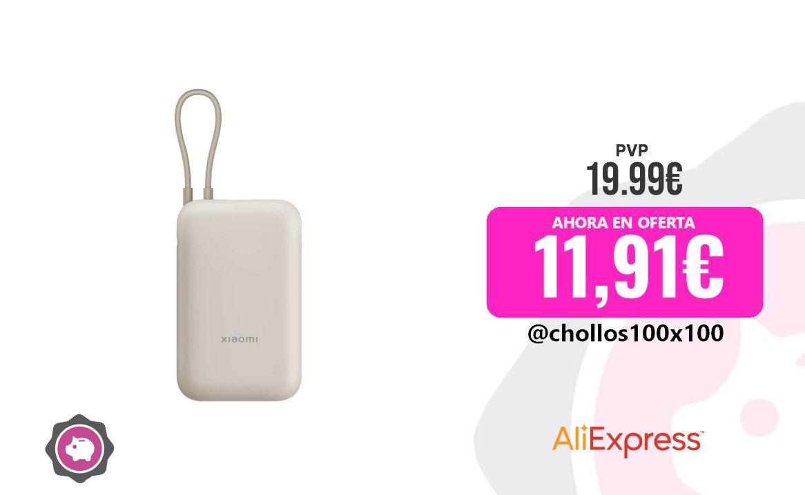 Power Bank Official Xiaomi Power Bank 10000Mah (Integrated Cable), Cable D