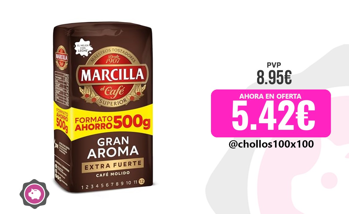 Marcilla Extra Marcilla Café Molido Extra Fuerte 500 G Inten