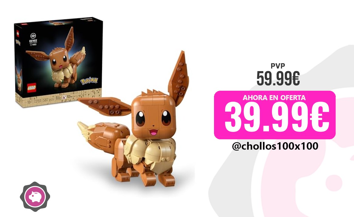 Eevee Lego Lego Pokémon Eevee - Kit De Construcción Para Adultos