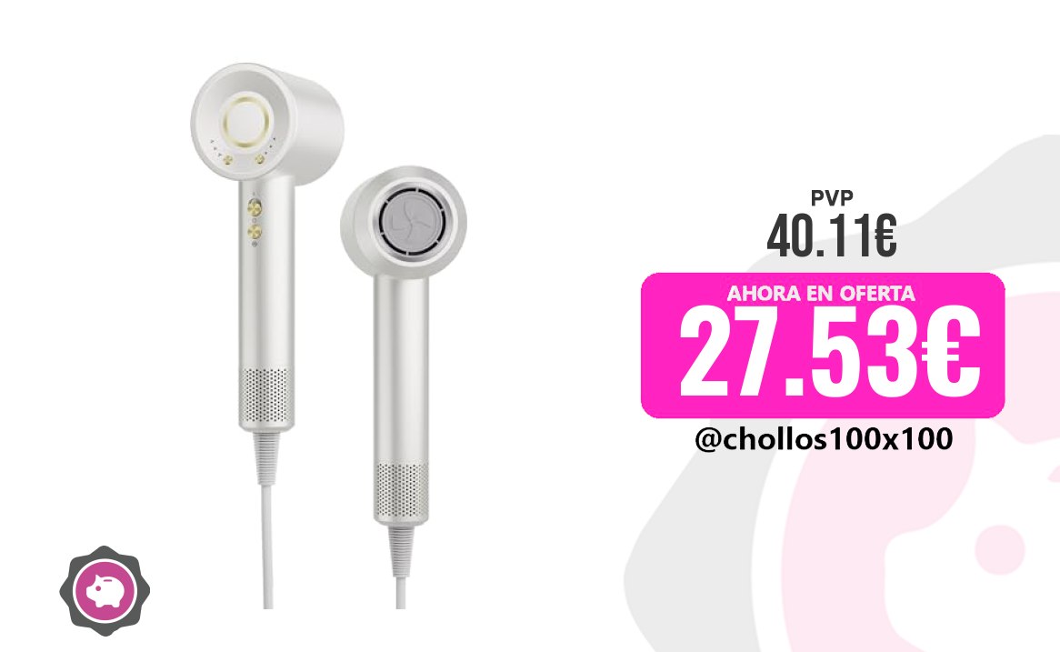 Secador Pelo Para El Cuidado Personal Secador De Pelo, Secado Rápid oferta descuento