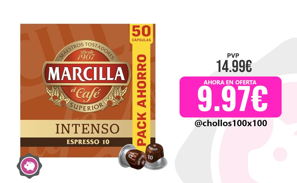 Marcilla Intenso Marcilla Cápsulas De Café Intenso Intensidad