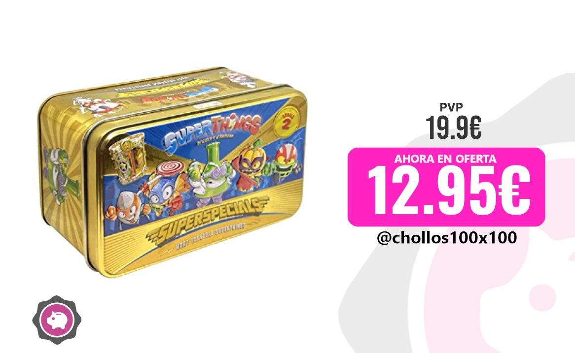 Superthings Gold Superthings Lata Gold Contiene Todas Las Figuras Esp