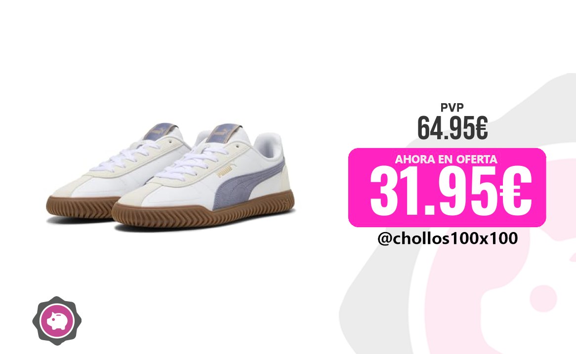 Puma Kayzer Puma Tenis Unisex Club Kayzer Og, Blanco-Gris Cielo-Vapor