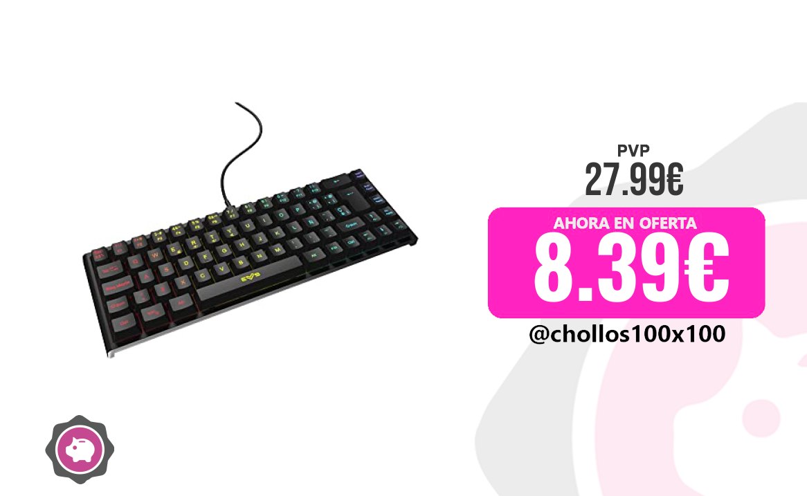 Teclado Gamer Personal Energy Sistem Gaming Keyboard Esg K4 Kompact