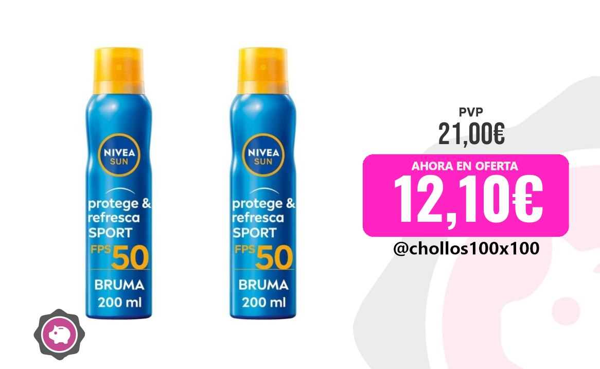 Nivea Nivea Sun Protege & Refresca Spray Bruma Solar Fp50 (1 X 200 Ml