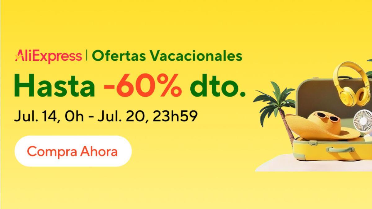 Venta De Vacaciones En Aliexpress. Llega Una Nueva Campaña Destacada En Al