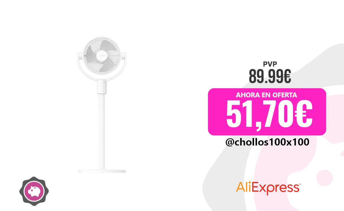 Ventilador Xiaomi *Official Xiaomi Smart Standing Air Circulation Fan, Cir