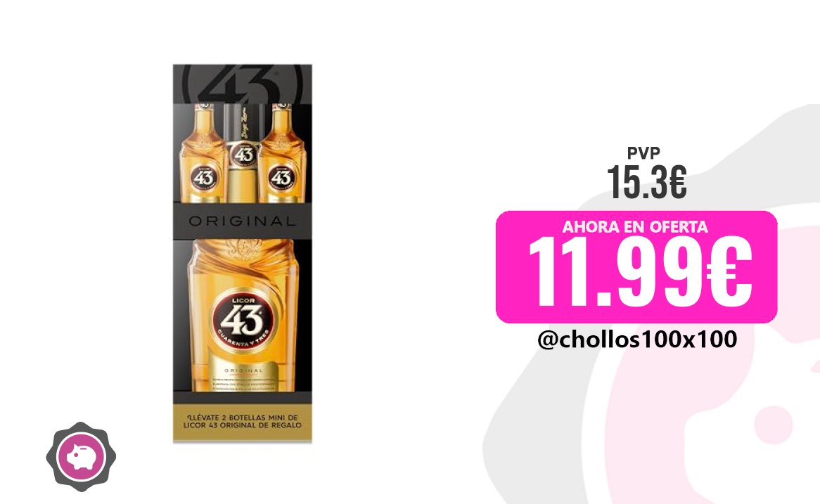 Licor 43 Licor 43 - Pack Licor 43 Original + 2 Botellas Mini De Regalo