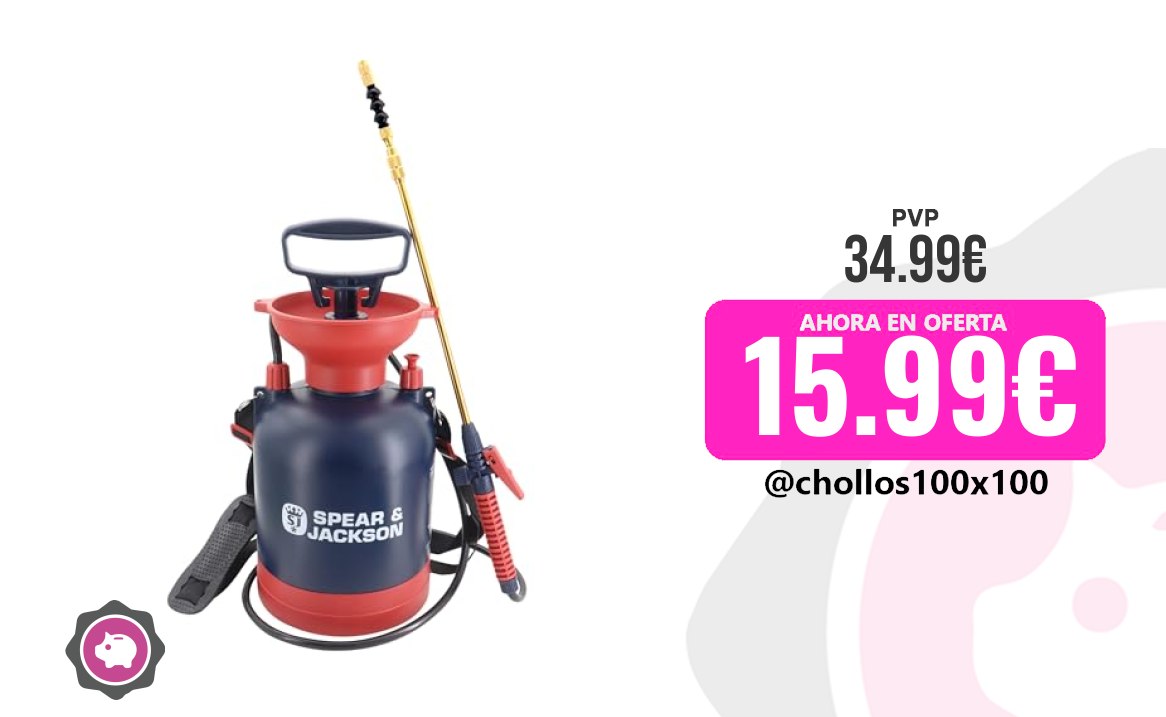 Pulverizador Spear Y Jardín Spear & Jackson 3Lpump Pulverizador De P
