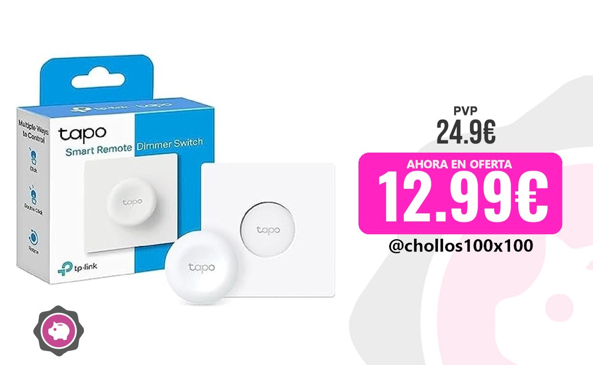 Tapo S200D Personal Tp-Link Tapo S200D Interruptor Regulador Intens