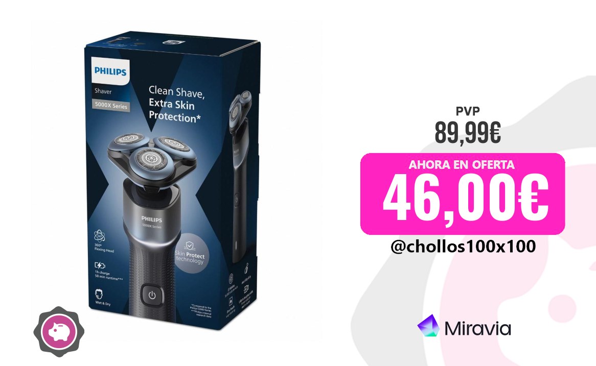 Philips Shaver Philips Shaver 5000X Series Afeitadora Eléctrica Wet & Dry X5