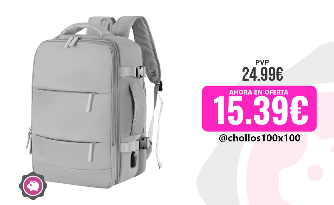 Mochila Viaje T-Lovendo.es Mochila De Viaje Cabina Avión, Equipaje