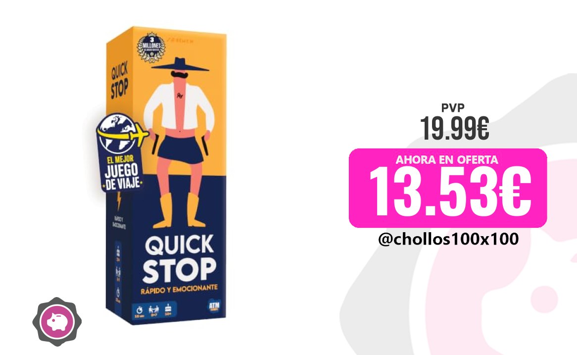 Quickstop Juego Quickstop - Juegos De Mesa Para Familia Y Amigos - Di