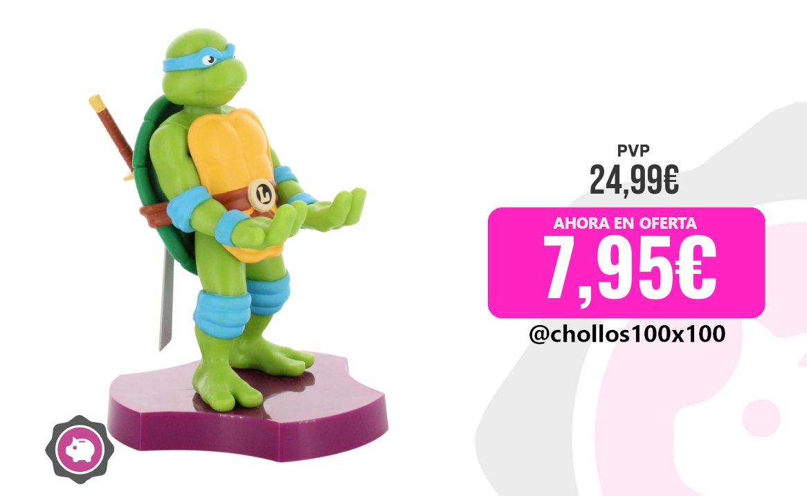 Soporte Tortugas Ninja Cable Guys Minis Teenage Mutant Ninja Tur