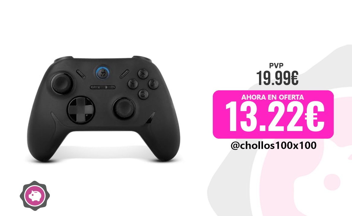 Krom Kadoer Krom Kadoer— Mando Inalámbrico Bluetooth 5.0, 15 B oferta descuento